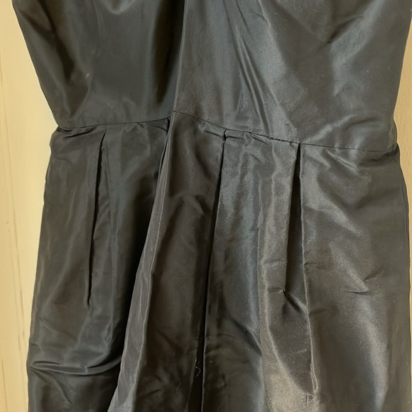 Vintage J. Crew Cocktail Dress 100% Silk 6 - Picture 4 of 7